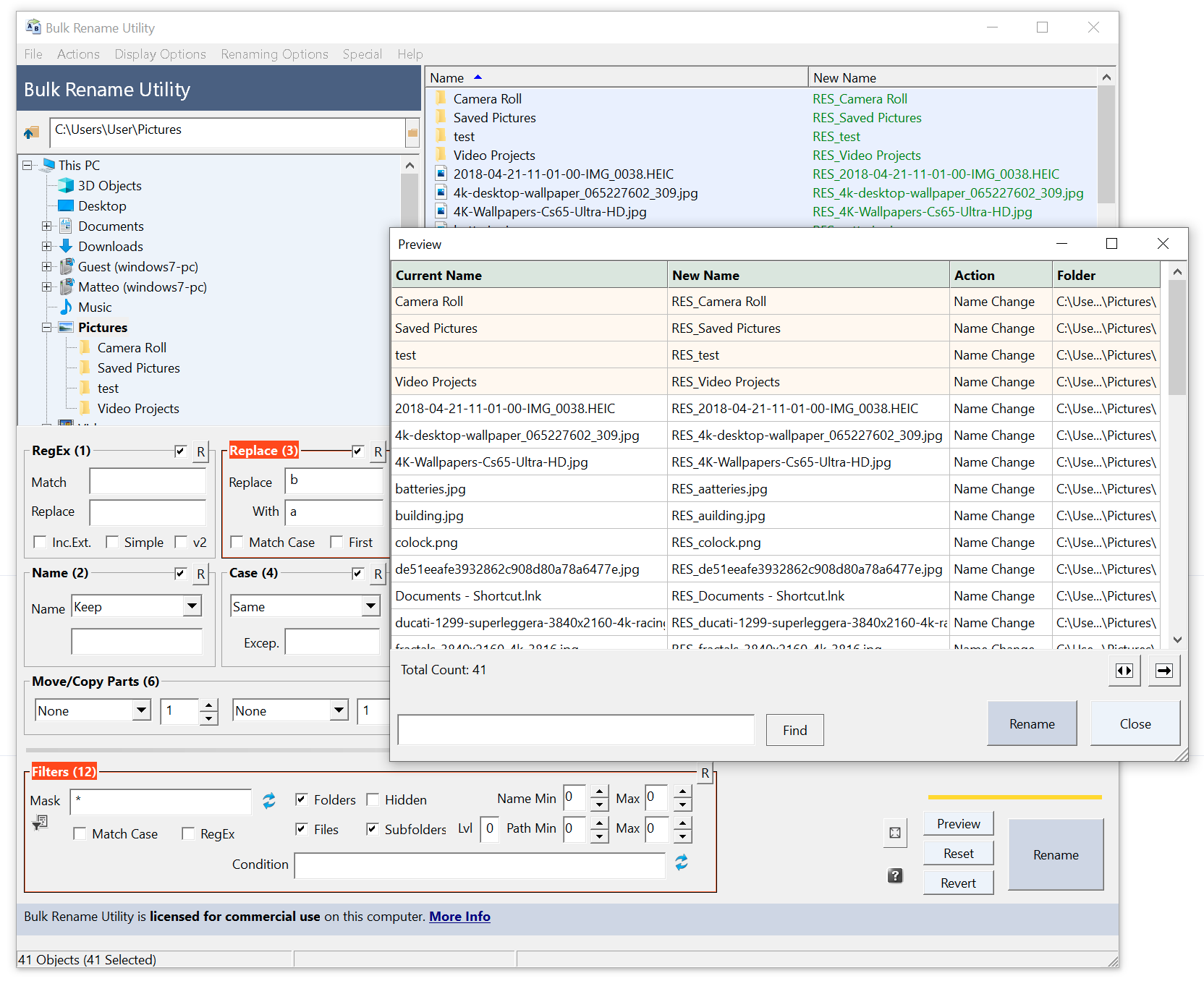 bulk file renaming tool