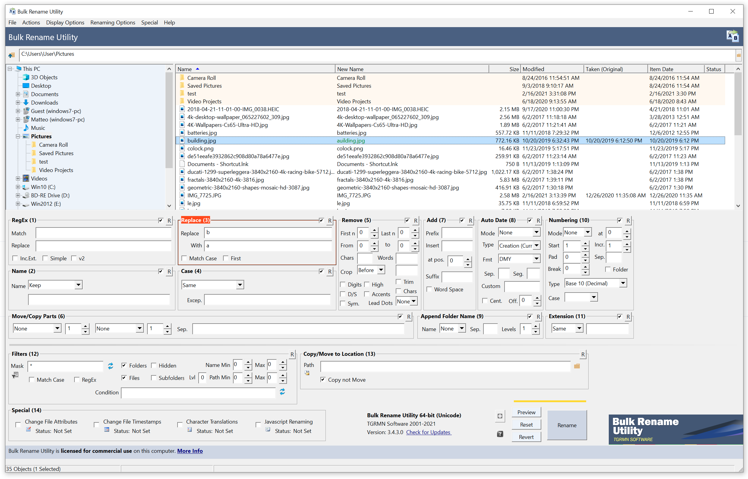 Bulk Rename Utility Free File Renaming Software